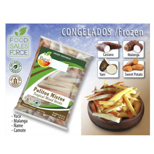Tropical Mixed Fries Tricolor